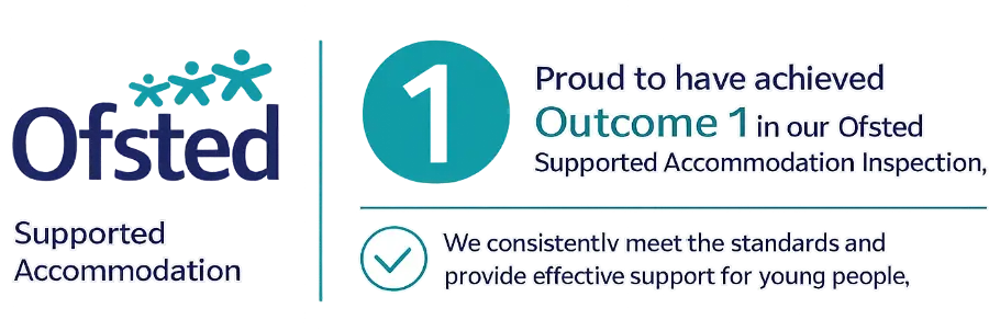 Ofstead Supported Accommodation Badge