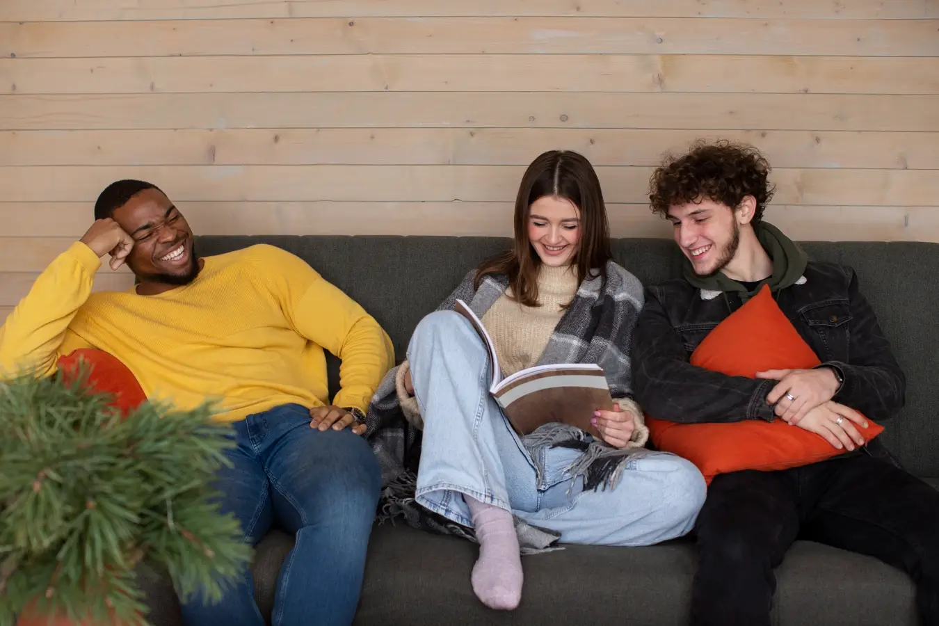 Teens Studying Together